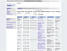 Tablet Screenshot of agenda.linth.net
